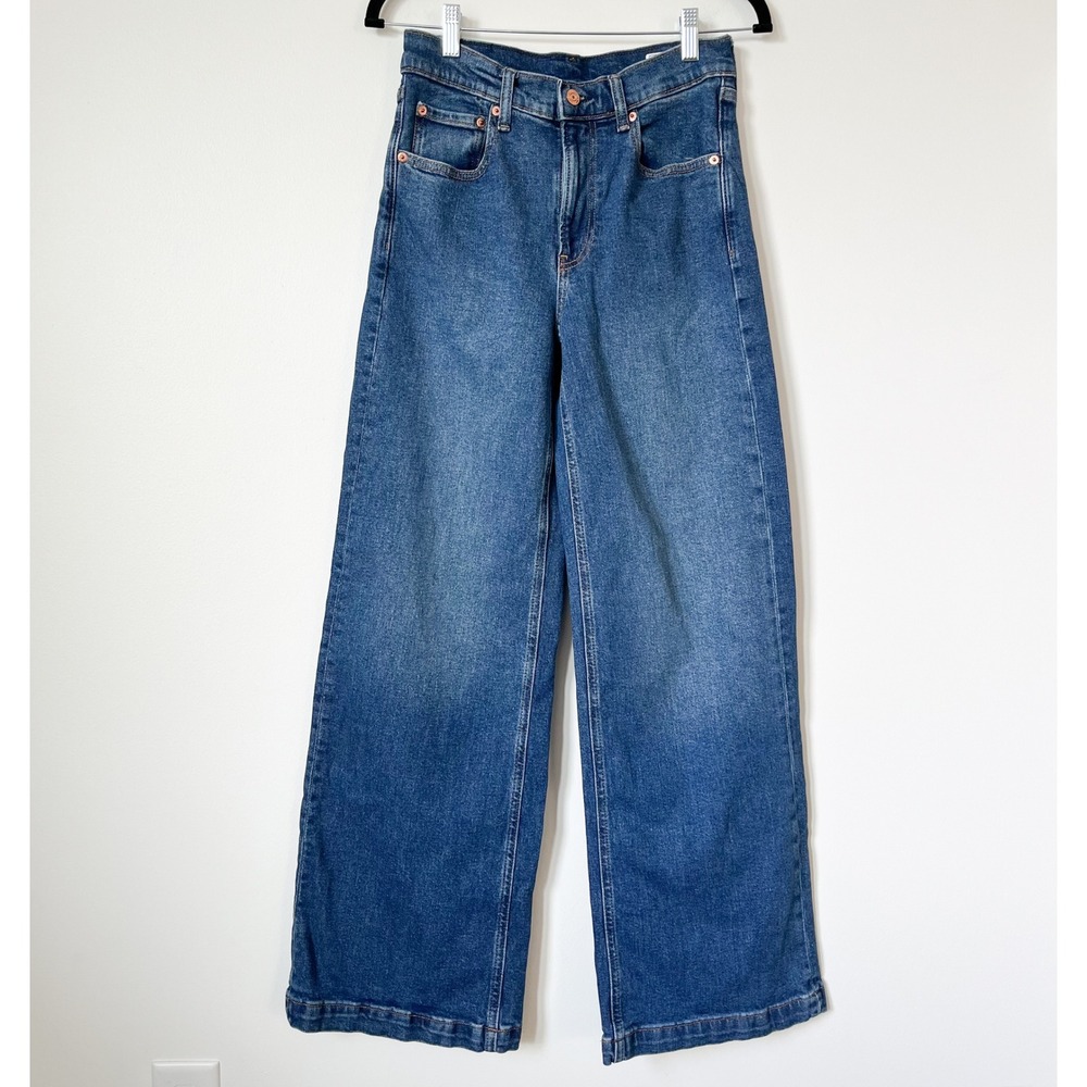 Gap High Rise Stride Denim Jeans Womens 26